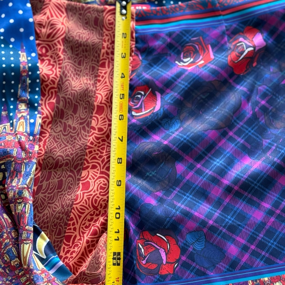 STAUD Multicolor Patchwork Pants - Picture 11 of 16